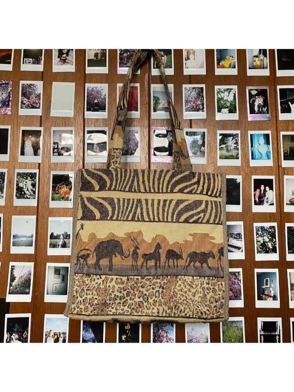 Safari Print Tote Bag
